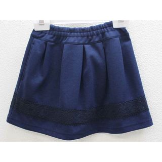 ファミリア(familiar)の◇ファミリア/familiar◇100cm スカート 濃紺【中古】子供服 キッズ kids 女の子 秋冬 022122 bottoms(スカート)