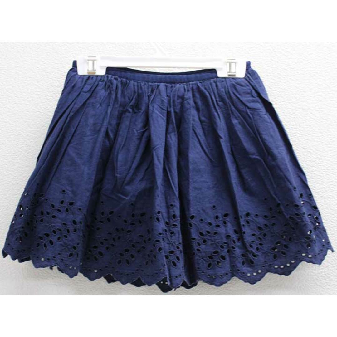 Ralph Lauren(ラルフローレン)の▽ラルフローレン/Ralph Lauren▽120cm スカート 紺【中古】子供服 キッズ kids 女の子 春夏 217032 bottoms キッズ/ベビー/マタニティのキッズ服女の子用(90cm~)(スカート)の商品写真