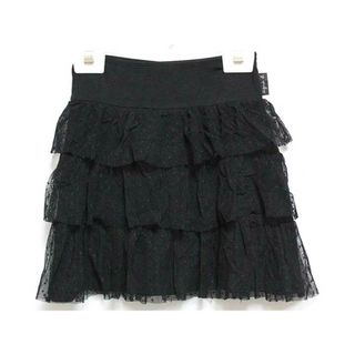 アニエスベー(agnes b.)の‡アニエスb/アニエスベー/agnes b. ENFANT‡115cm(6ans) スカート 黒【中古】子供服 キッズ kids 女の子 春夏 bottoms 503042(スカート)