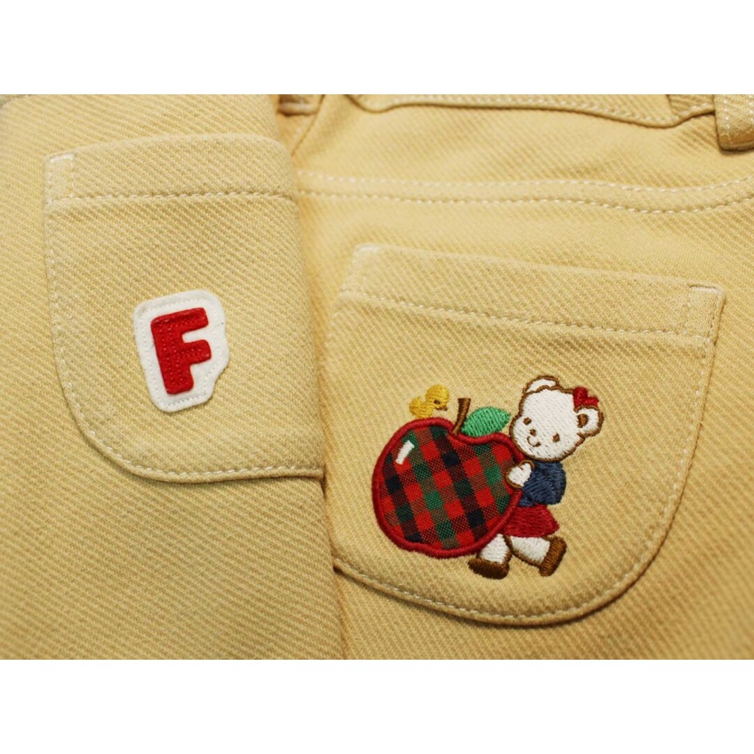 familiar(ファミリア)の【値下げ!】[ファミリア/familiar]100cm スカート ベージュ×グレー【中古】子供服 キッズ kids 女の子 秋冬 411132 bottoms キッズ/ベビー/マタニティのキッズ服女の子用(90cm~)(スカート)の商品写真