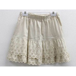 ファミリア(familiar)の▽ファミリア/familiar▽120cm スカート ベージュ【中古】子供服 キッズ kids 女の子 春夏 217032 bottoms(スカート)