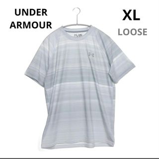 アンダーアーマー(UNDER ARMOUR)の美品　アンダーアーマー　半袖　ヒートギア　吸汗速乾 メンズ　XL LOOSE(Tシャツ/カットソー(半袖/袖なし))