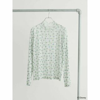 グリーンパークス(green parks)の【グリーン】Disney/シアーハイネックインナー 24SS/ディズニー(カットソー(長袖/七分))