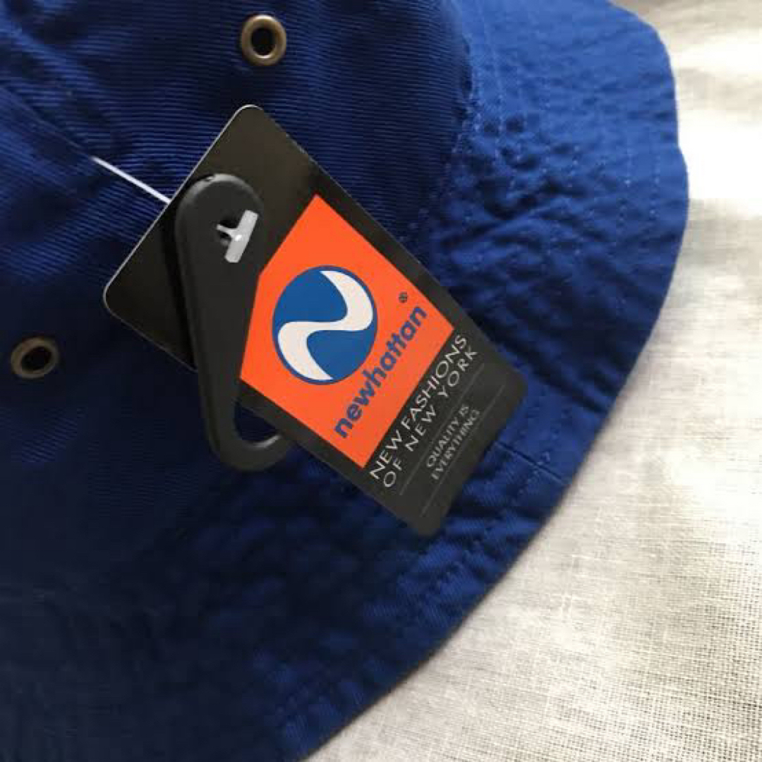 newhattan(ニューハッタン)のnewhattan ニューハッタン コットン バケットハット 帽子 S/M  メンズの帽子(ハット)の商品写真