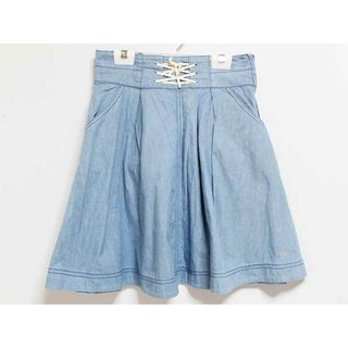 ポンポネット(pom ponette)の‡ポンポネット/pom ponette‡160cm スカート ブルー【中古】子供服 キッズ kids ジュニア 女の子 春夏 303032 bottoms(スカート)