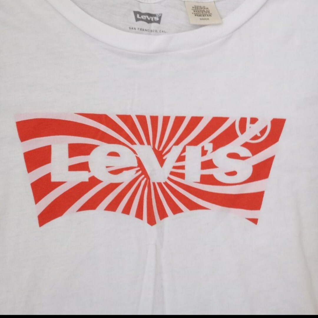 Levi's(リーバイス)のリーバイスLevi's日章旗ロゴプリント半袖Tシャツ旭日旗 レディースのトップス(Tシャツ(半袖/袖なし))の商品写真