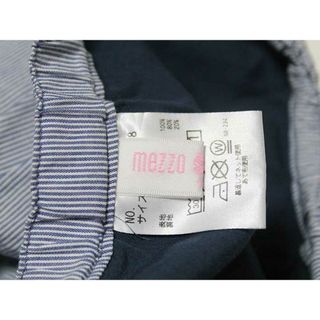 メゾピアノ(mezzo piano)の‡メゾピアノ/mezzo piano‡100cm スカート ブルー×白 '20年製【中古】子供服 キッズ kids 女の子 春夏 131032 bottoms(スカート)