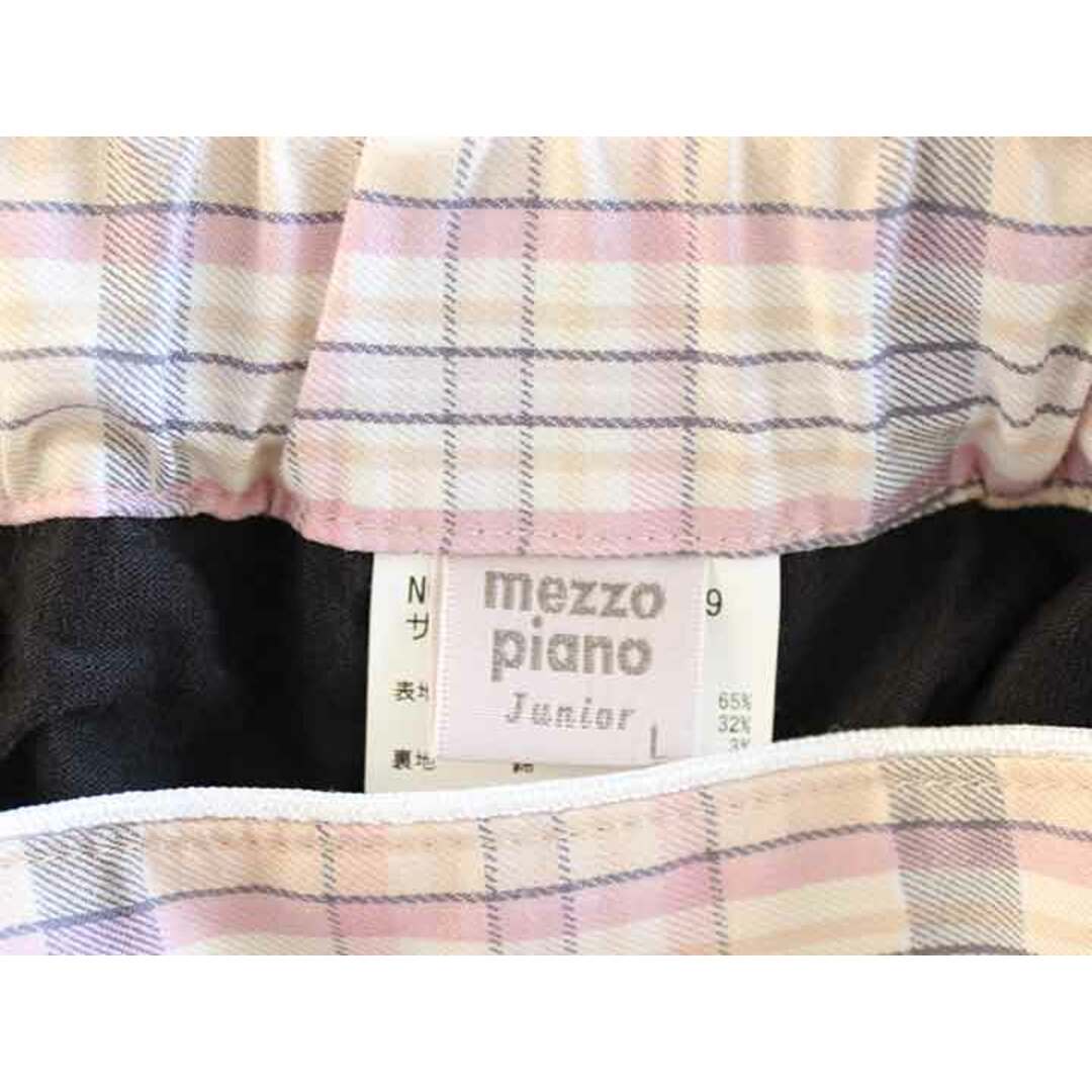 mezzo piano(メゾピアノ)の†メゾピアノ/mezzo piano†160cm(L) インナーパンツ付スカート ベージュ×ピンク 22年製 【中古】子供服 キッズ kids ジュニア 女の子 春夏秋 704032 bottoms キッズ/ベビー/マタニティのキッズ服女の子用(90cm~)(スカート)の商品写真