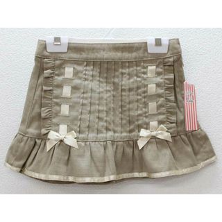 【値下げ!】新品 未使用品▽エミリーテンプルルル/Emily Temple Lulu▽110cm スカート ベージュ 子供服 キッズ kids 女の子 春夏 713032 bottoms(スカート)