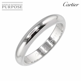 カルティエ(Cartier)のカルティエ Cartier クラシック #59 リング 幅3.9mm Pt プラチナ 指輪 VLP 90220006(リング(指輪))