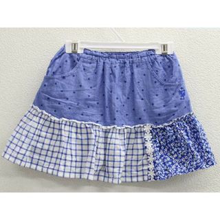 ニットプランナー(KP)の▽ニットプランナー/KP▽120cm インナーパンツ付きスカート 紺系【中古】子供服 キッズ kids 女の子 春夏 217032 bottoms(スカート)