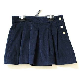 プチバトー(PETIT BATEAU)の【値下げ!】《プチバトー/PETIT BATEAU》95cm スカート 紺【中古】子供服 キッズ kids 女の子 秋冬 909022 bottoms(スカート)