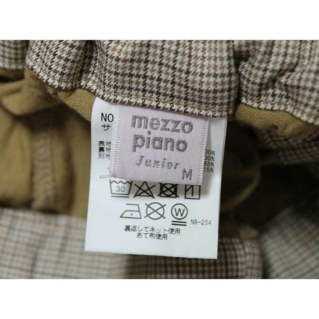 mezzo piano(メゾピアノ)の【値下げ!】‡メゾピアノ/mezzo piano‡150cm インナーパンツ有スカート ベージュ系【中古】子供服 キッズ kids ジュニア 女の子 春秋冬 409032 bottoms キッズ/ベビー/マタニティのキッズ服女の子用(90cm~)(スカート)の商品写真