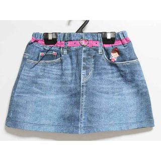 ミキハウス(mikihouse)の‡ミキハウス/mikihouse‡100cm-110cm スカート ブルー系【中古】子供服 キッズ kids 女の子 春夏 702032 bottoms(スカート)