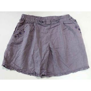 ベベ(BeBe)の☆ベベ/BeBe☆140cm キュロットスカート 紫 【中古】子供服 キッズ kids ジュニア 女の子 春夏 814032 bottoms(その他)