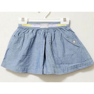 《ケイトスペード ニューヨーク/kate spade NEW YORK》100cm キュロットスカート 青【中古】子供服 キッズ kids 女の子 春夏 131032 bottoms