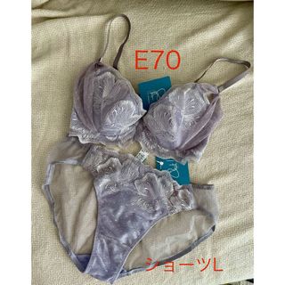 シュットインティメイツ(Chut! INTIMATES)のchut! シアーライトブラE70(C427)&ショーツLセット(ブラ&ショーツセット)