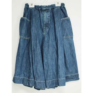 DENIM DUNGAREE - [デニム＆ダンガリー/DENIM DUNGAREE/D＆D]150cm キュロットスカート インディゴブルー【中古】子供服 キッズ kids ジュニア 女の子 春夏秋冬 229032 bottoms