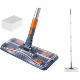 CLEANHOME フロアワイパー 本体 フローリングワイパー フロアモップ 4(日用品/生活雑貨)