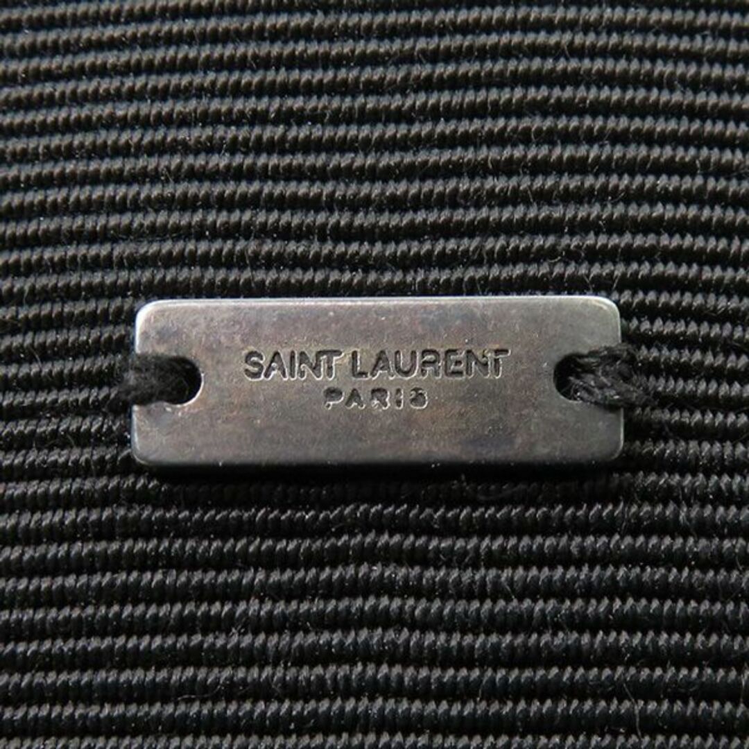 Saint Laurent(サンローラン)の美品 サンローランパリ 634242 CHAPEAU LIAM ロゴプレート シャポー フェルト フェドラ 中折れ ハット 帽子 46240 メンズの帽子(ハット)の商品写真