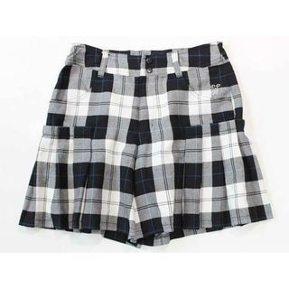 【値下げ!】☆ポンポネット/pom ponette☆165cm キュロットスカート 黒×白 【中古】子供服 キッズ kids ジュニア 女の子 秋冬 509022 bottoms