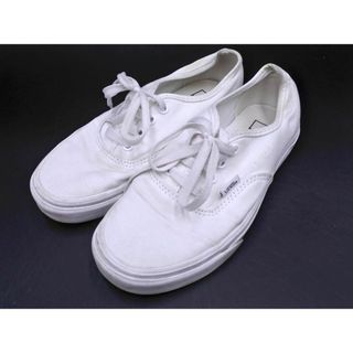 ヴァンズ(VANS)のVANS バンズ 508731 ローカット スニーカー size23.5/白 ■■ レディース(スニーカー)