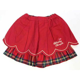 シャーリーテンプル(Shirley Temple)の☆シャーリーテンプル/Shirley Temple☆130cm キュロットスカート 赤 【中古】子供服 キッズ kids 女の子 秋冬 502132 bottoms(その他)