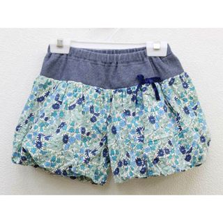 【値下げ!】▼センスオブワンダー/SENSE OF WONDER▼120cm バルーンパンツ/キュロット ホワイト×ブルー【中古】子供服 キッズ kids  女の子 秋冬 310132 bottoms