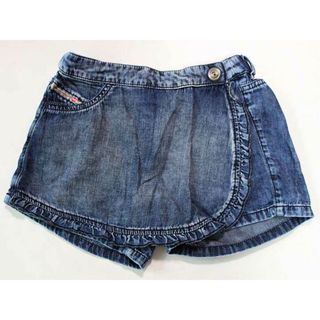 ☆ディーゼルキッズ/DIESEL kids☆110cm キュロットスカート/ショートパンツ インディゴブルー 【中古】子供服 キッズ kids 女の子 春夏 814032 bottoms