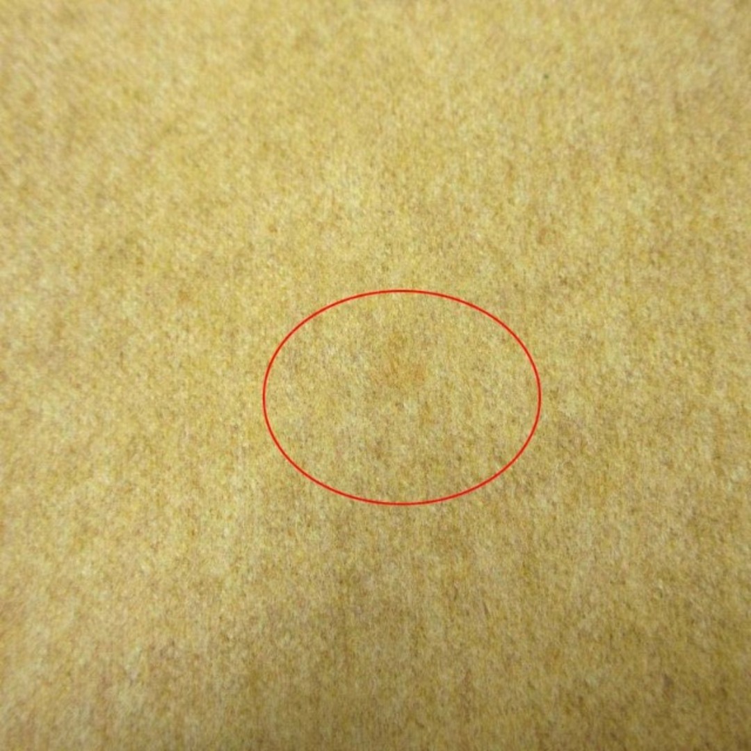 AKRIS(アクリス)のアクリス ジャケット カシミヤ100％ フロントスナップボタン 背抜き 黄 38 レディースのジャケット/アウター(その他)の商品写真