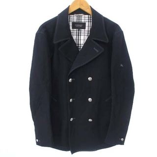 バーバリーブラックレーベル(BURBERRY BLACK LABEL)のバーバリーブラックレーベル ダブルジャケット 裏ノバチェック 紺系 M(その他)