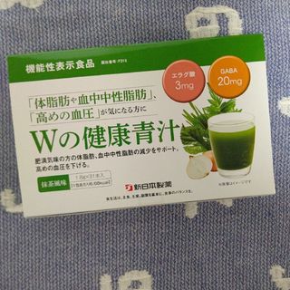 シンニホンセイヤク(Shinnihonseiyaku)の新日本製薬 Wの健康青汁 1箱 1.8g×31本入り(青汁/ケール加工食品)