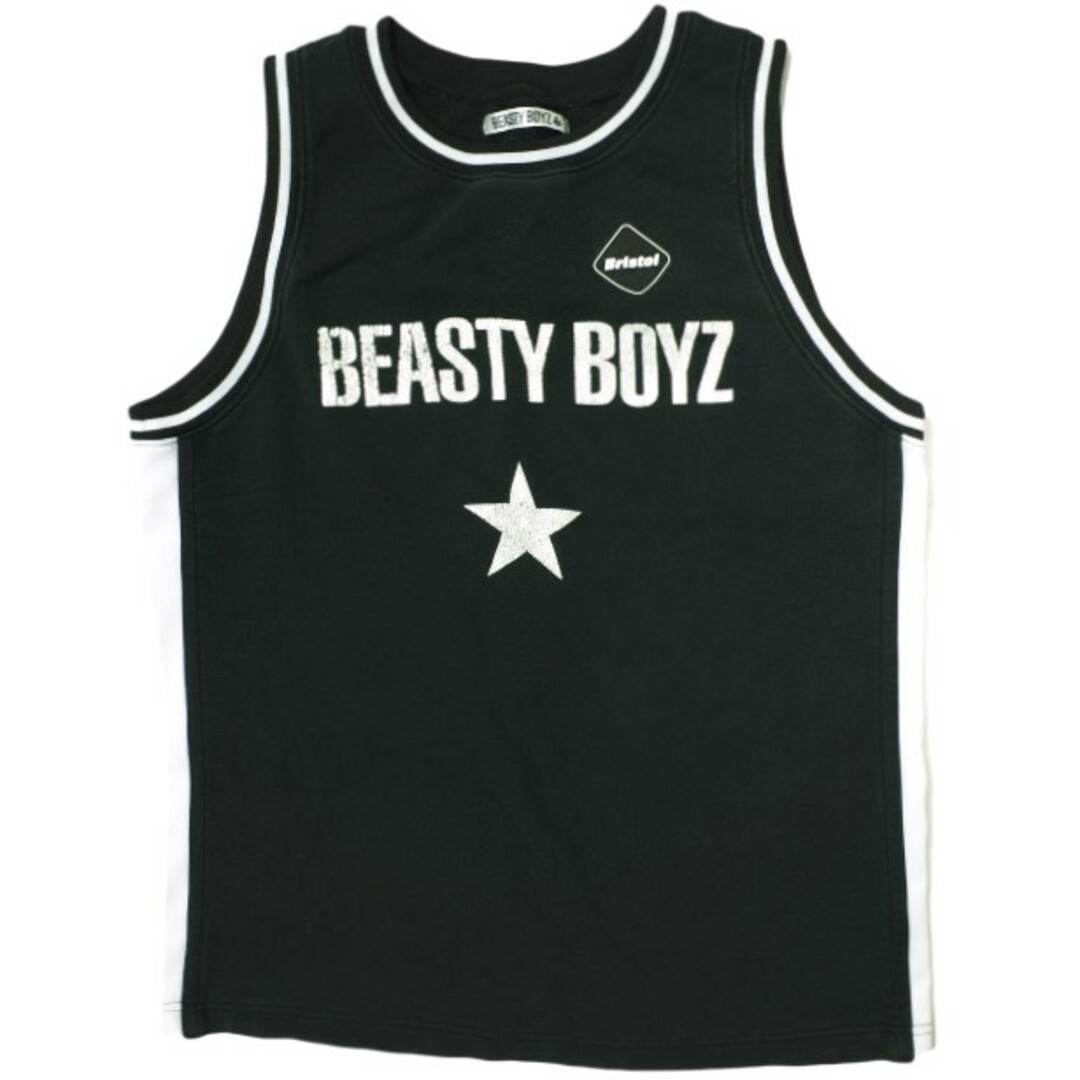 F.C.R.B. x BEASTY BOYZ エフシーアールビー ビースティボーイズ 別注 FCRB BB TANKTOP タンクトップ  BB1620-CT01 M程度 ブラック GYM ジム トップス【中古】【F.C.R.B. × BEASTY BOYZ】 | フリマアプリ ラクマ