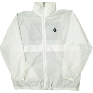 ピガール(PIGALLE)のPIGALLE ピガール Box Logo Nylon Packable Hooded Jacket ボックスロゴ ナイロンパッカブルフーデッドジャケット M ホワイト アウター【中古】【PIGALLE】(ナイロンジャケット)