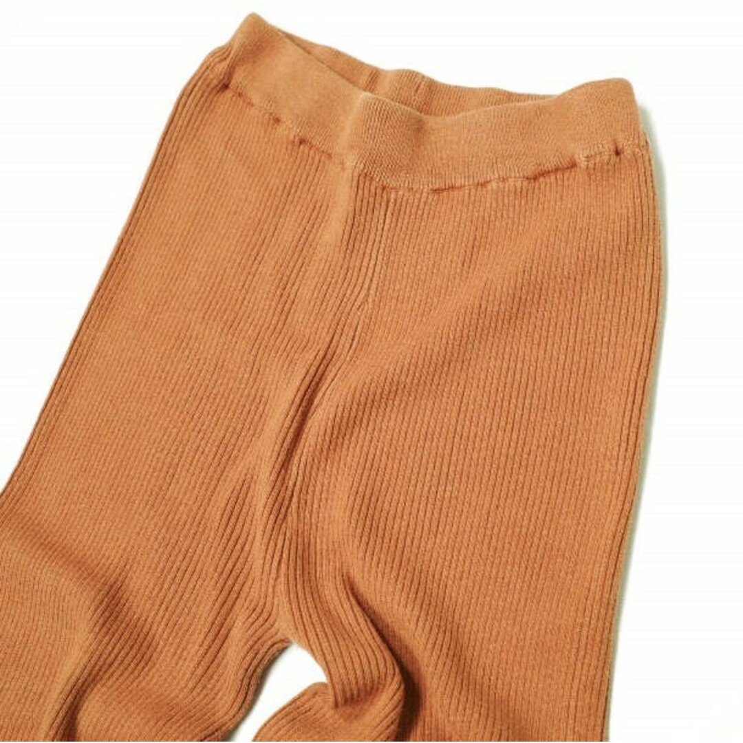 PERVERZE パーバーズ 20SS Cotton Rib Line Pants コットンリブラインパンツ 0120010503 Free オレンジ カットオフ イージー フレア ボトムス【中古】【PERVERZE】 レディースのパンツ(カジュアルパンツ)の商品写真