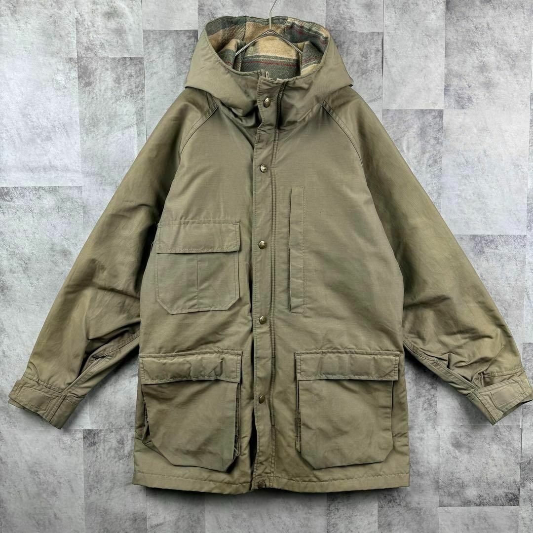 WOOLRICH(ウールリッチ)の希少 70s ウールリッチ マウンテンパーカー TALONジップ L相当 レディースのジャケット/アウター(ナイロンジャケット)の商品写真