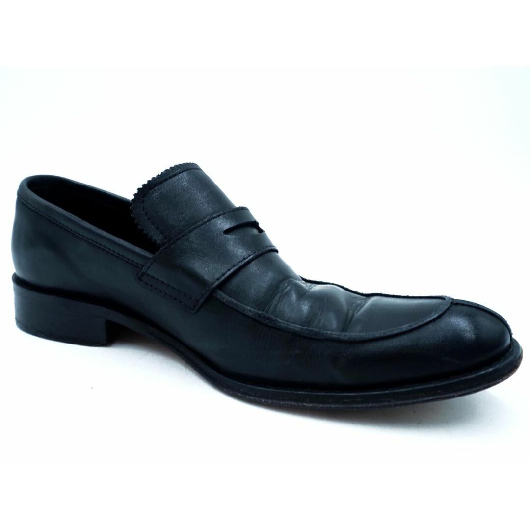 Giuseppe Sergiotti ジュゼッペセルジオッティ レザー ローファー シューズ size40（25ｃｍくらい）/黒 ■■ メンズ メンズの靴/シューズ(その他)の商品写真