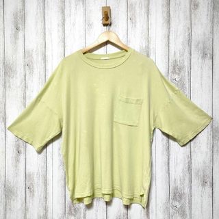 ジーユー(GU)のGU ジーユー (M)　ルーズフィットT 5分袖(Tシャツ/カットソー(半袖/袖なし))