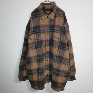 タウンクラフト(TOWNCRAFT)の【TOWN CRAFT タウンクラフト】ネルシャツ（2XL）キルティング 90s(その他)