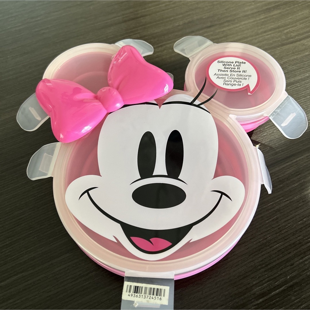 Disney(ディズニー)の新品未使用　レア　ディズニーお弁当箱　シリコンケース　可愛い　キッズ　親子兼用 インテリア/住まい/日用品のキッチン/食器(弁当用品)の商品写真