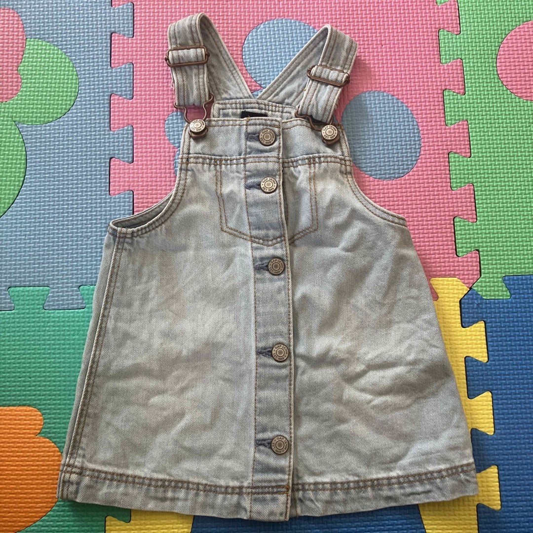 GAP(ギャップ)のサロペット　GAP キッズ/ベビー/マタニティのキッズ服女の子用(90cm~)(ワンピース)の商品写真