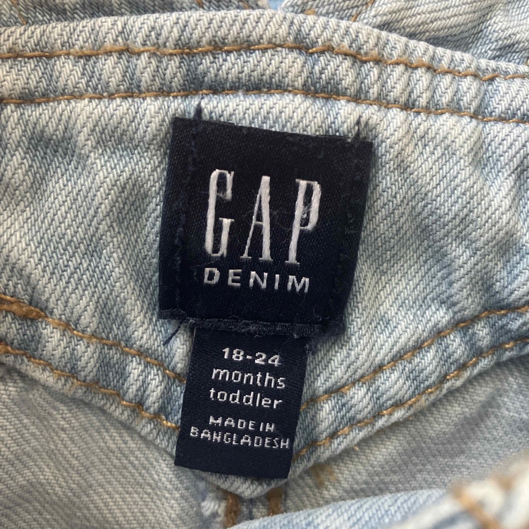 GAP(ギャップ)のサロペット　GAP キッズ/ベビー/マタニティのキッズ服女の子用(90cm~)(ワンピース)の商品写真