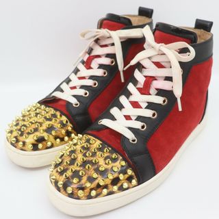 クリスチャンルブタン(Christian Louboutin)のITAPB9DJ7KBY Christian Louboutin クリスチャンルブタン スタッズ ハイカットシューズ スニーカー メンズ サイズ 43(スニーカー)