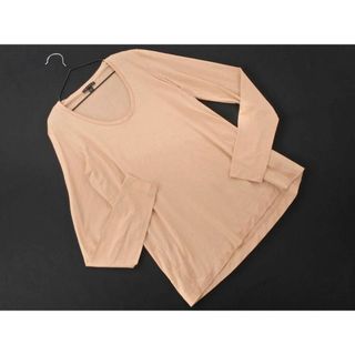 セオリー(theory)のtheory セオリー プルオーバー カットソー sizeS/ベージュ ■◇ レディース(カットソー(長袖/七分))