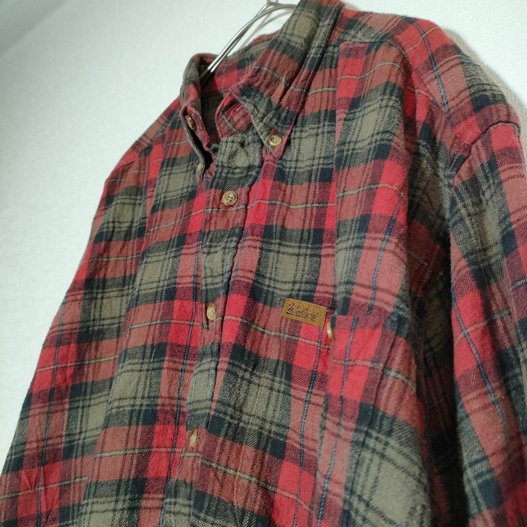 WOOLRICH(ウールリッチ)の【Woolrich ウールリッチ】ネルシャツ（L）フランネルシャツ 90s メンズのトップス(シャツ)の商品写真