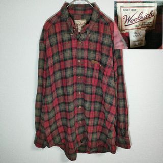 ウールリッチ(WOOLRICH)の【Woolrich ウールリッチ】ネルシャツ（L）フランネルシャツ 90s(シャツ)