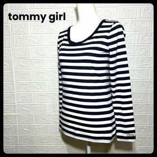 トミーガール(tommy girl)のtommy girl トミーガール　レディース　ロンT Tシャツ　ボーダー　春服(Tシャツ(長袖/七分))