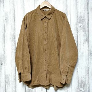 ユニクロ(UNIQLO)のUNIQLO ユニクロ (M)　コーデュロイシャツ(シャツ/ブラウス(長袖/七分))