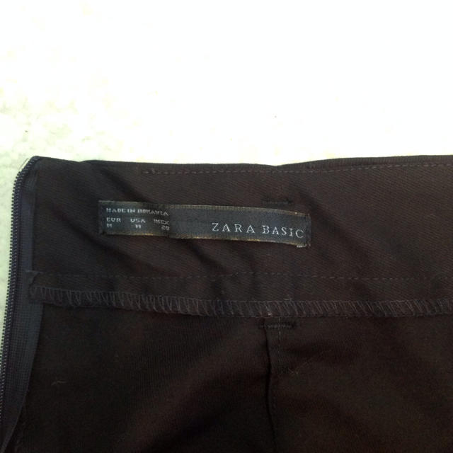 ZARA(ザラ)のZARA BASIC♡ベルト付きスカート レディースのスカート(ひざ丈スカート)の商品写真