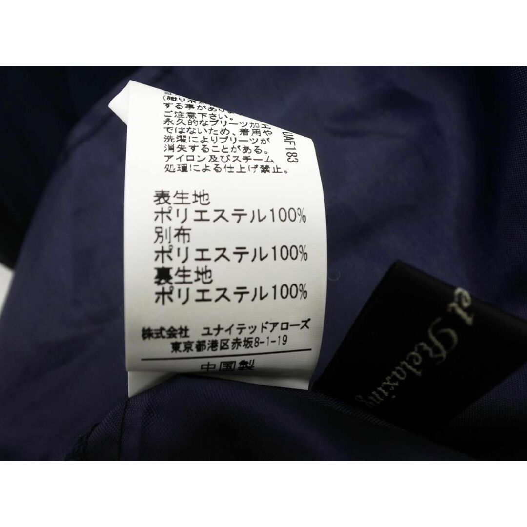 UNITED ARROWS(ユナイテッドアローズ)のグリーンレーベルリラクシング ユナイテッドアローズ プリーツ スカート size40/紺 ■◇ レディース レディースのスカート(ひざ丈スカート)の商品写真